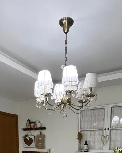 Lustre vintage/provençal dourado