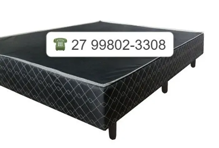 # BASE BOX CASAL EMOBILI 138 X 188-FRETE GRATIS