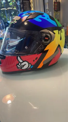 Capacete de moto