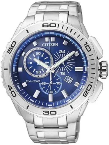 Citizen Eco-Drive Analog Blue Dial Men's Watch - AT0960-52L