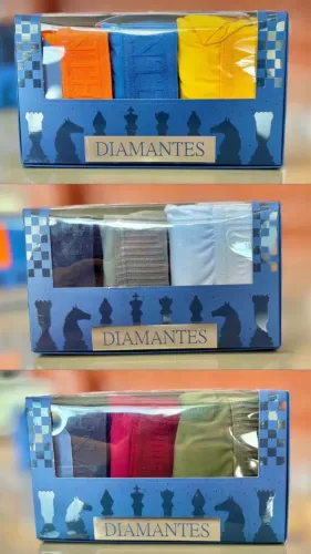 Kit Cueca Diamantes 