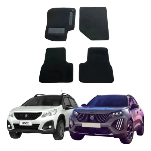 Jogo de tapetes original Peugeot 208 e 2008