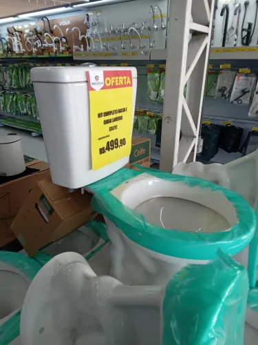 Vaso bacia e caixa SAVEIRO