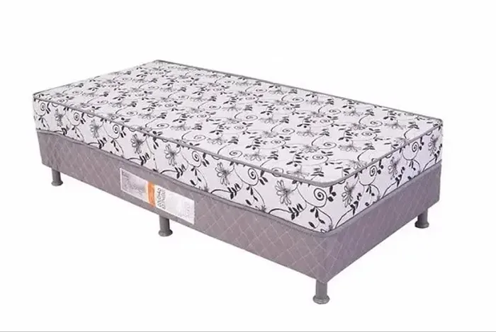 Cama Box Solteiro 5cm de Espuma (Nova)