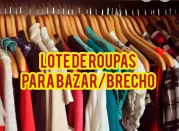 Lote de roupas usadas 130 peças diversas