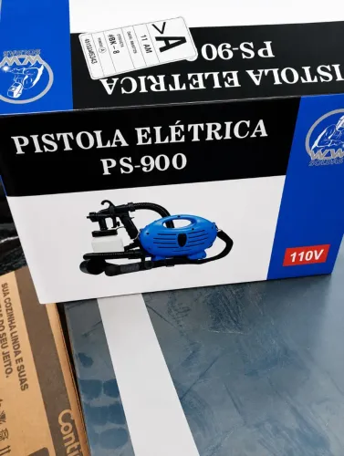 Pistola Elétrica de Pintura PS-900 110V - Pouco Uso / Excelente Estado