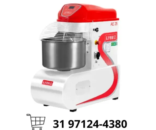 Amassadeira 25 Quilos Espiral G-Paniz Monofásica