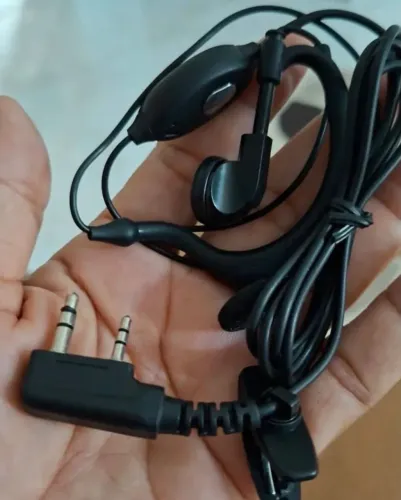 Fone auricular com PTT 2 pinos