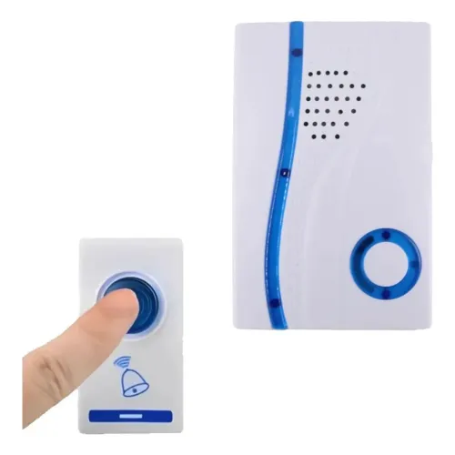 Campainha Sem Fio 32 Toques / Led Wireless Bivolt 100M