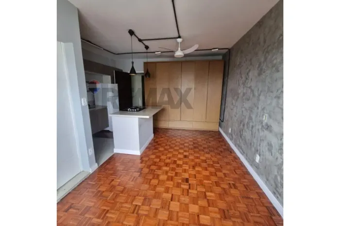 Apartamento mobiliado para alugar 1 dormitório, 1 banheiro, cozinha aberta , 30 m²