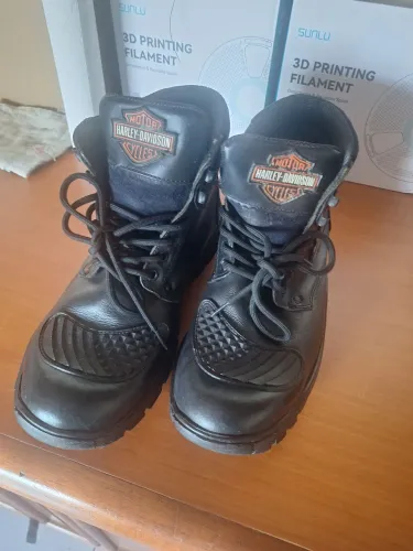 Bota de couro