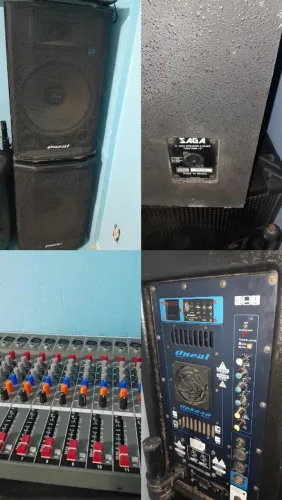 Vendo kit de som completo