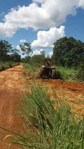 Fazenda de 164 hectares, toda plana, formada com 8 divisões de pasto e com Rio - Arinos - 