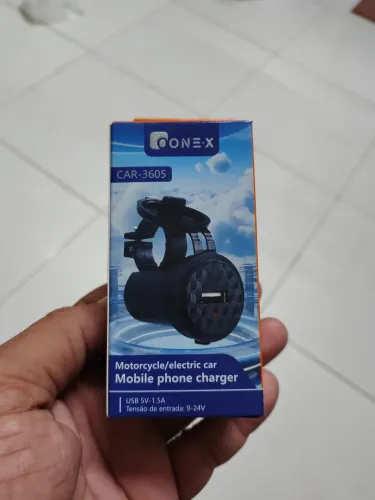 Carregador para moto Onex car -3605