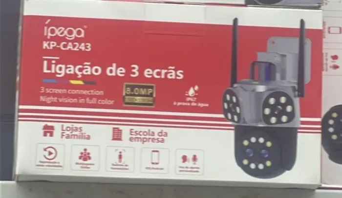 Câmera ipega wifi 