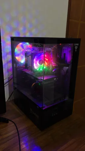 Computador gamer + teclado e mouse gamer