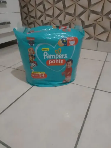 Fralda Pampers pants ajuste total  "tamanho xxxg" aceito troca 