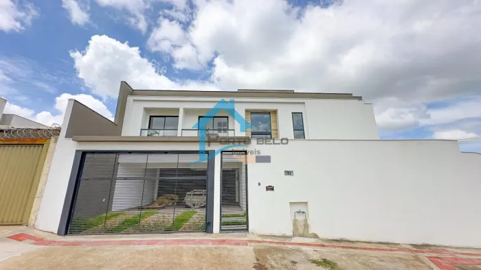Casa Geminada para Venda em Betim, Guarujá Mansões, 3 dormitórios, 1 suíte, 3 banheiros, 4