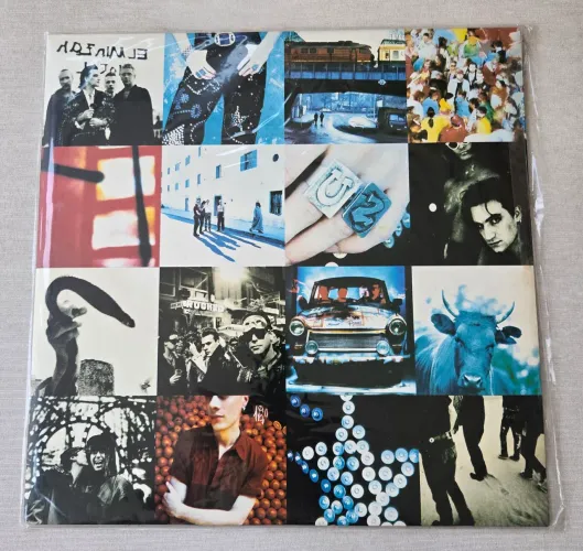 LP Disco de Vinil U2 Achtung Baby 1991 Com Encarte Original