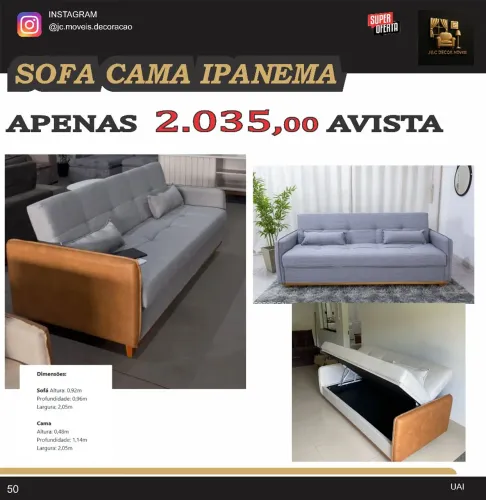 Sofá Cama Ipanema