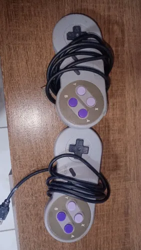 Par de Controles USB Super Nintendo SNES para PC / TV Box