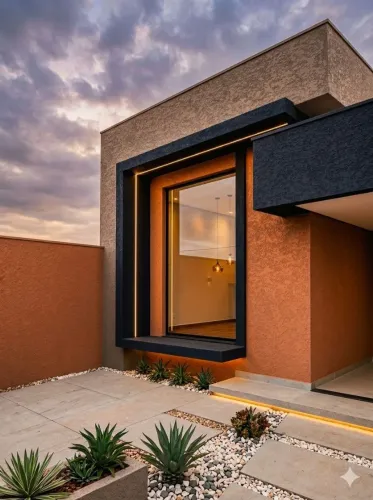 Textura e pintura residencial