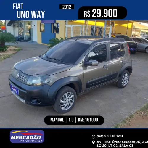 Fiat Uno WAY 1.0 EVO Fire Flex 8V 5P 2012