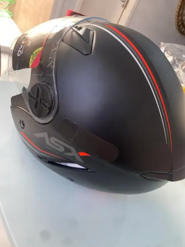 Capacete aberto asx