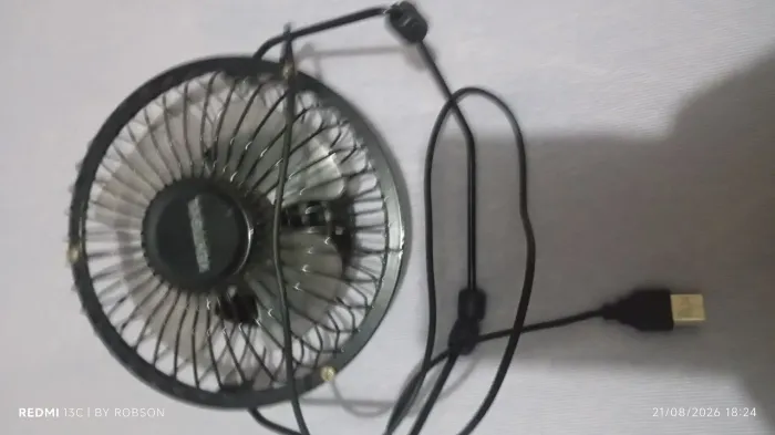 Ventilador USB para mesa 