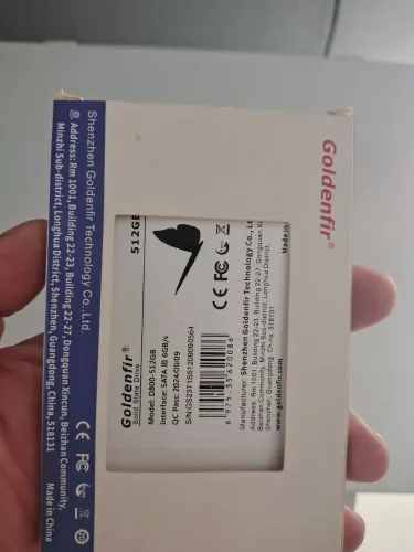 Hdssd 512GB Goldenfir