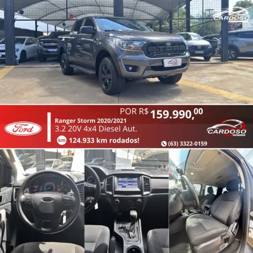 Ford Ranger Storm 3.2 20V 4X4 CD Diesel AUT 2021