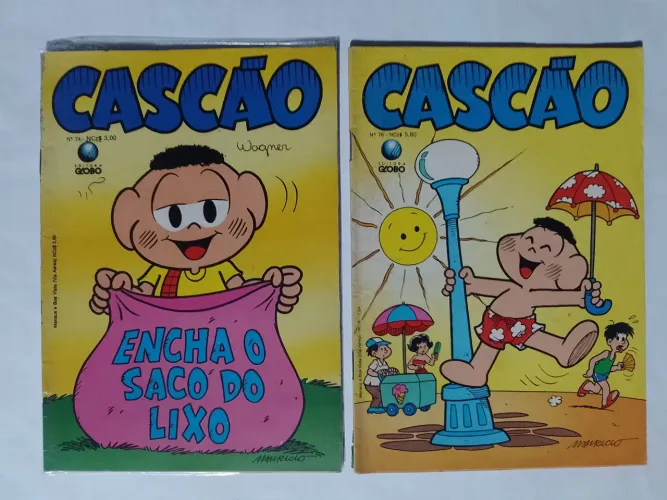 CASCÃO LOTE DE(10) - ED. GLOBO