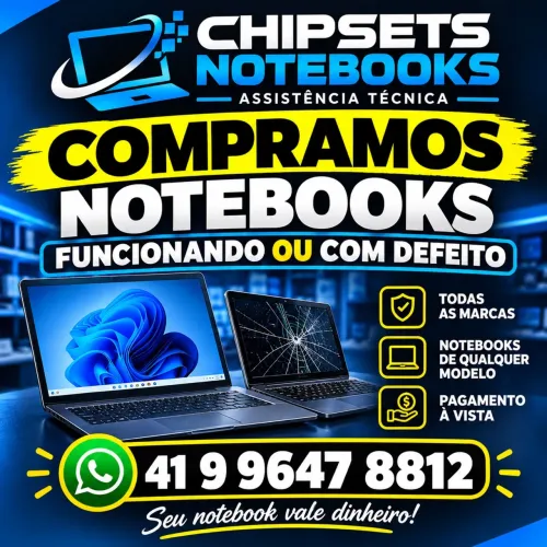 NOTEBOOK FUNCIONANDO COM DEFEITO