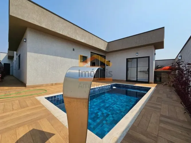 Casa à venda e para alugar em Nova Odessa, Jardim Recanto das Águas, com 3 suítes, com 204