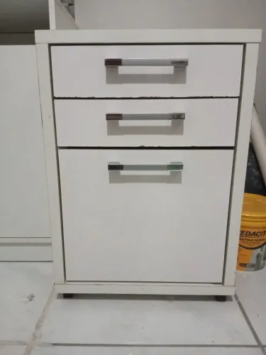 Gaveteiro MDF Branco