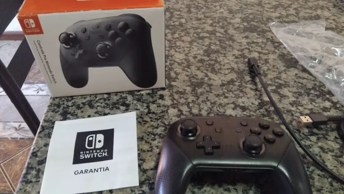 Pro controle nintendo switch