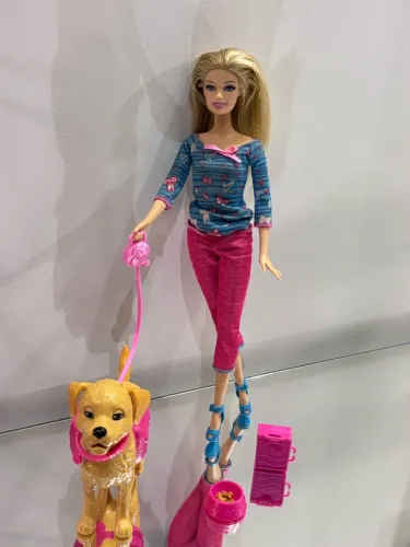 Boneca Barbie Coleção Passeio E Treinamento Cachorrinha Taffy Mattel 2013 Original