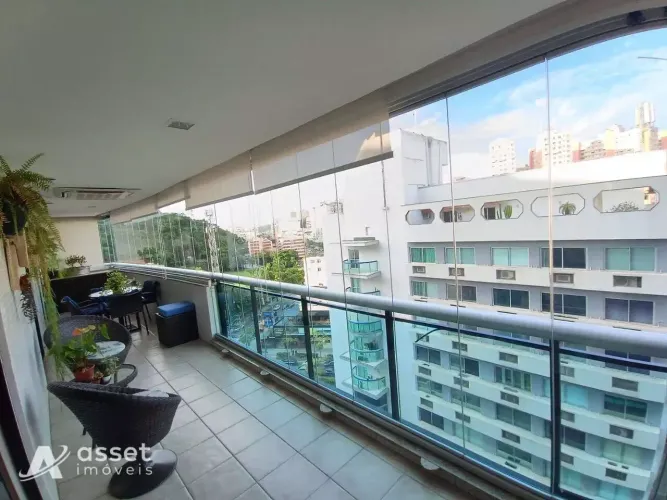 Asset Imóveis vende apartamento Alto Padrão com Varanda Gourmet e 4 quartos (1suíte), 180m