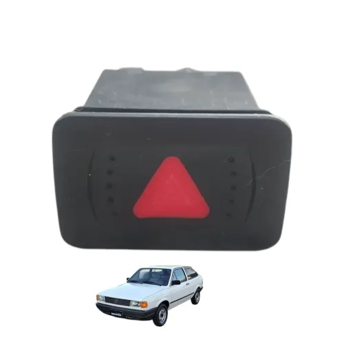botao interruptor pisca alerta gol parati santana 1988 a 1995
