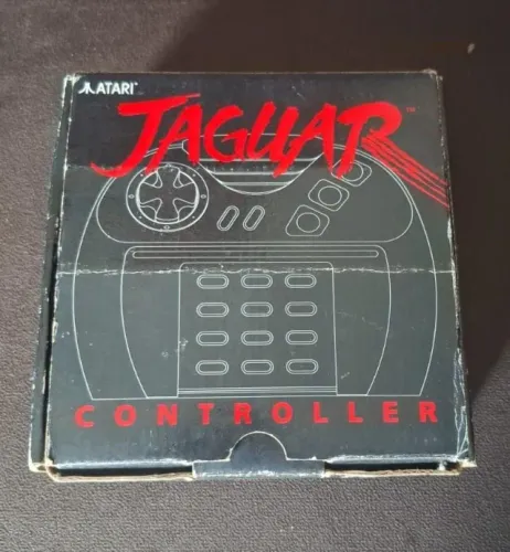 Raríssimo Controle de Atari Jaguar na Caixa