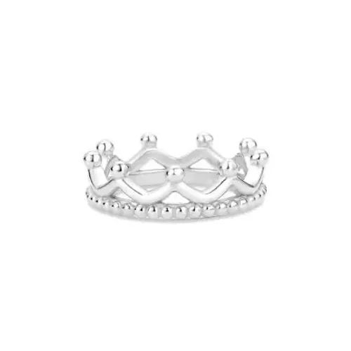Anel coroa prata 925 vivara