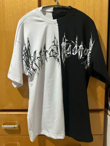 3 camisetas: mental madness, alpha co oversized,alpha co aphex dry