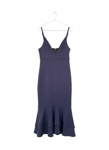 Vestido Feminino Midi em Malha - Tamanho Único - Usado