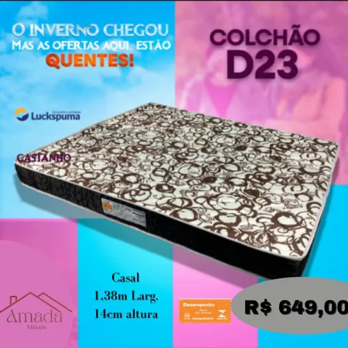 Colchão D23 - até pronta entrega 