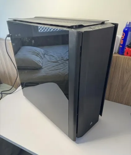 PC Gamer i7 8700, RTX 2070 8GB, 32GB RAM, SSD NVMe, Water Cooler e Gabinete Corsair