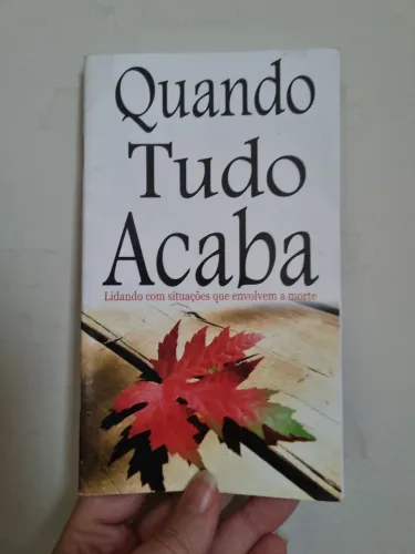 revista quando tudo acaba lidando com situações que envolvem a morte igreja