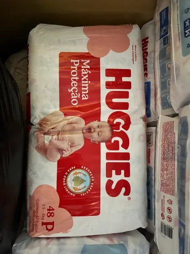 Huggies Máxima Proteção - P - 48 fraldas