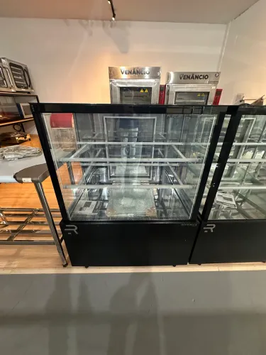 Vitirne padaria 1 metro refrigerada titanium Premiun - refrimate 