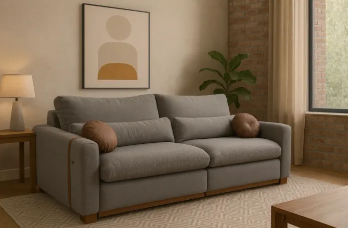 Sofá Retrátil Lótus Decor