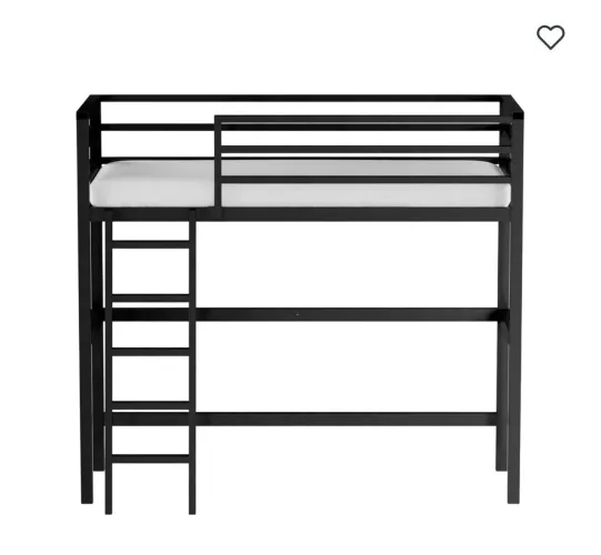 Cama solteiro suspensa